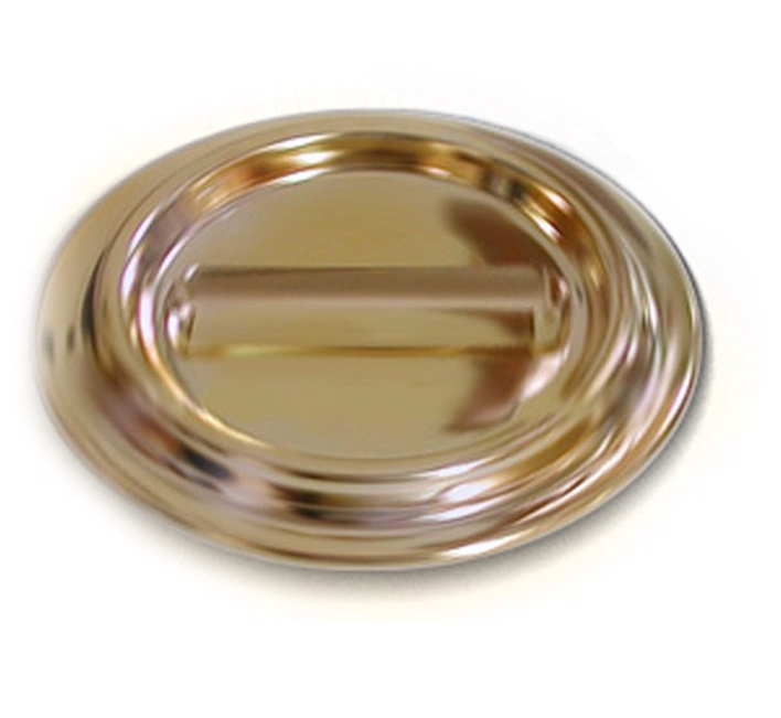 Caster Cup Lucite, brassplated Starbird Piano