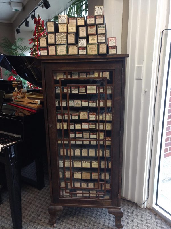 Fischer Vertical Piano with Ampico Reproducing Player - Image 4