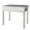 Single Bench, flat vinyl cushion, NO storage