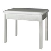 Single Bench, flat vinyl cushion, NO storage