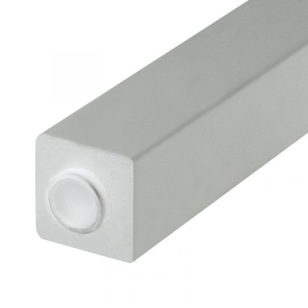 Single Bench, flat vinyl cushion, NO storage - Image 2
