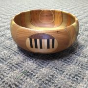 7-inch Vertical Stripe Bowl 113