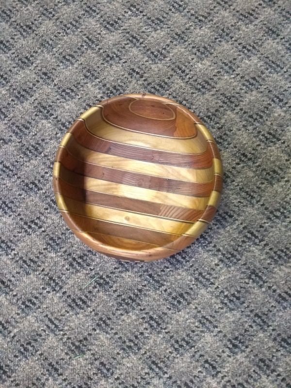 7-inch Vertical Stripe Bowl 113 - Image 3