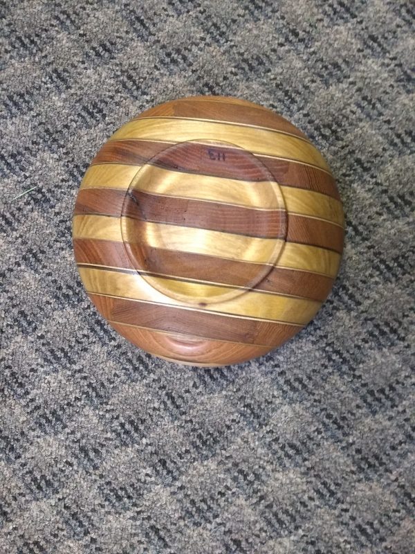 7-inch Vertical Stripe Bowl 113 - Image 2