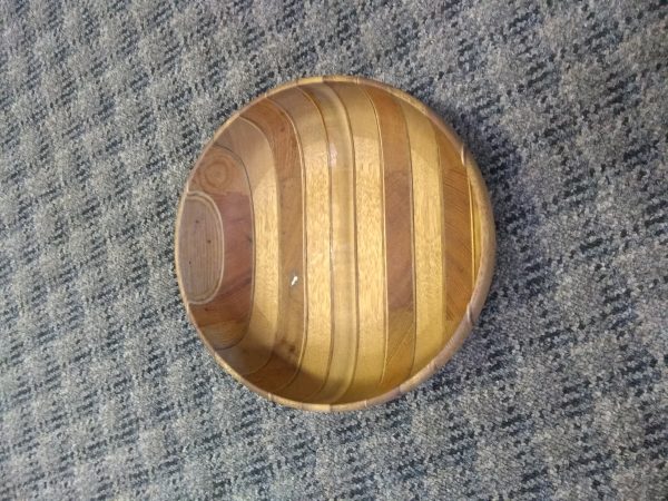9-inch Vertical Stripe Bowl 105A - Image 2