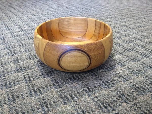 SOLD - 8-inch Vertical Stripe Bowl 110A