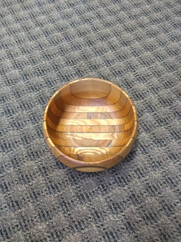 SOLD - 8-inch Vertical Stripe Bowl 110A - Image 2