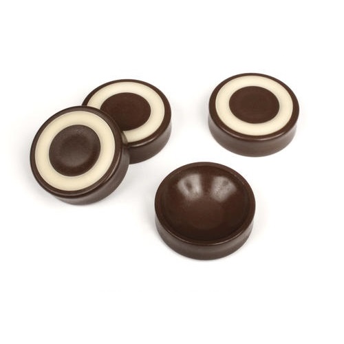Caster Cups set-of-4 anti-slip – Chocolate