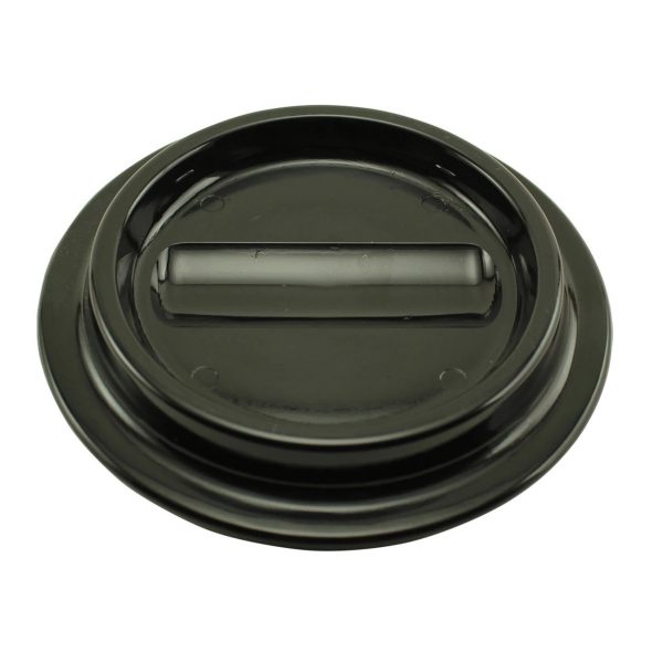 Caster Cup Lucite - Black