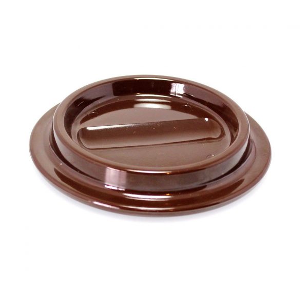 Caster Cup Lucite - Brown