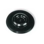 Caster Cup Plastic - Black