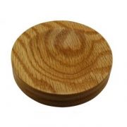 Caster Cup Wood J-36 - GoldenOakSatin