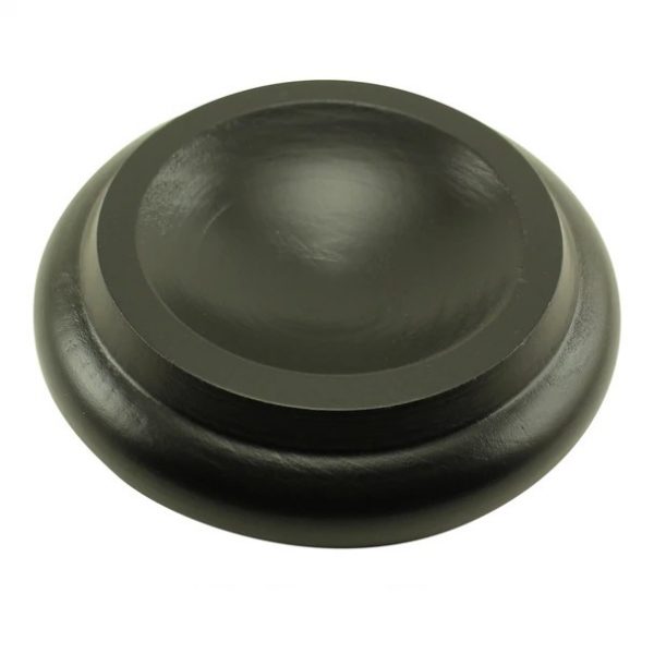 Caster Cup Wood SPS - Ebony Satin