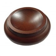 Caster Cup Wood SPS - Mahogany Satin