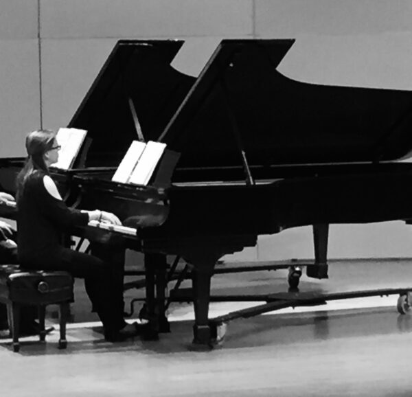 Piano with Catey
